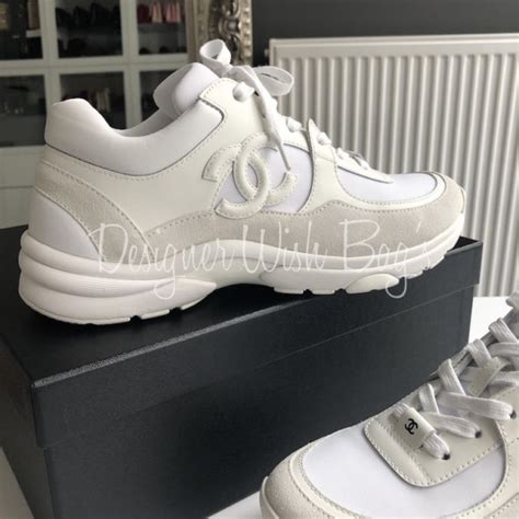 all white chanel sneaker|chanel sneakers buy online.